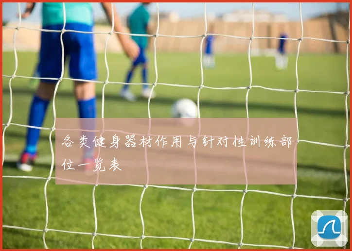 各类健身器材作用与针对性训练部位一览表